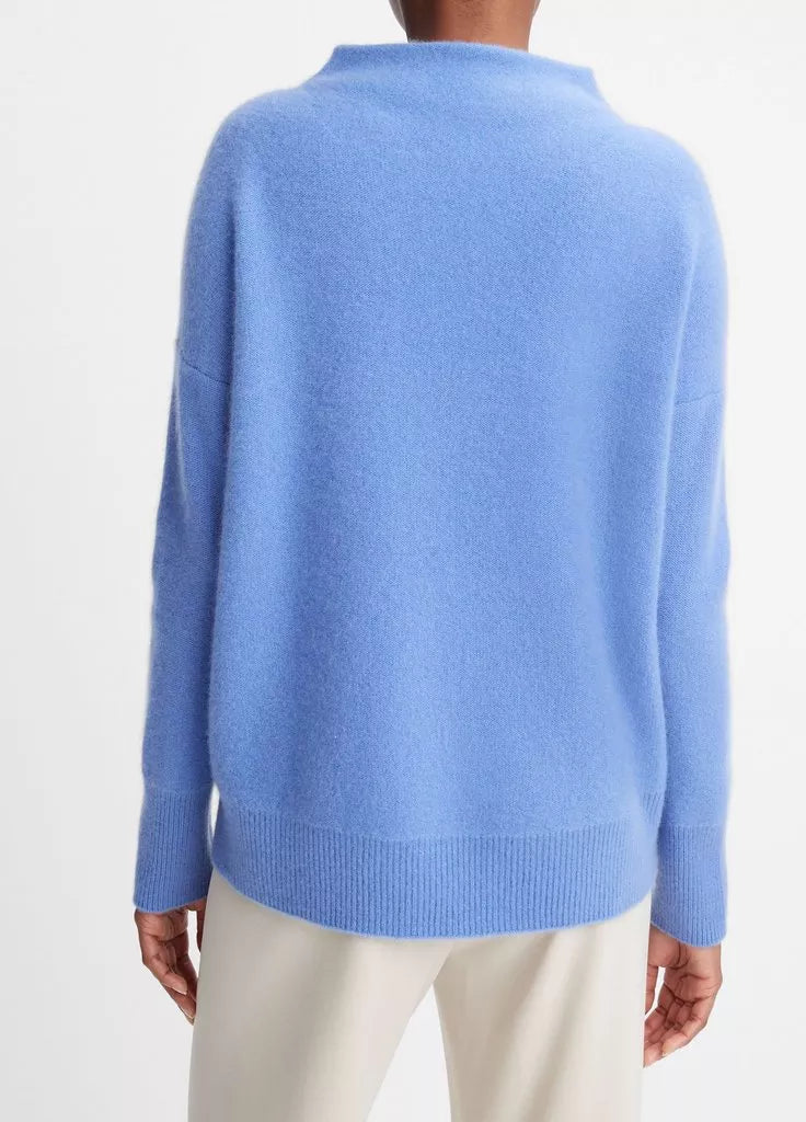 Vince Plush Cashmere Funnel Neck Sweater