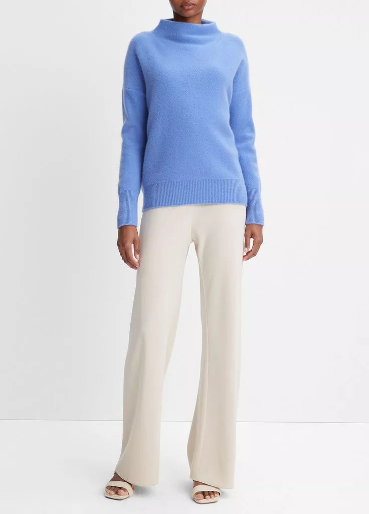 Vince Plush Cashmere Funnel Neck Sweater