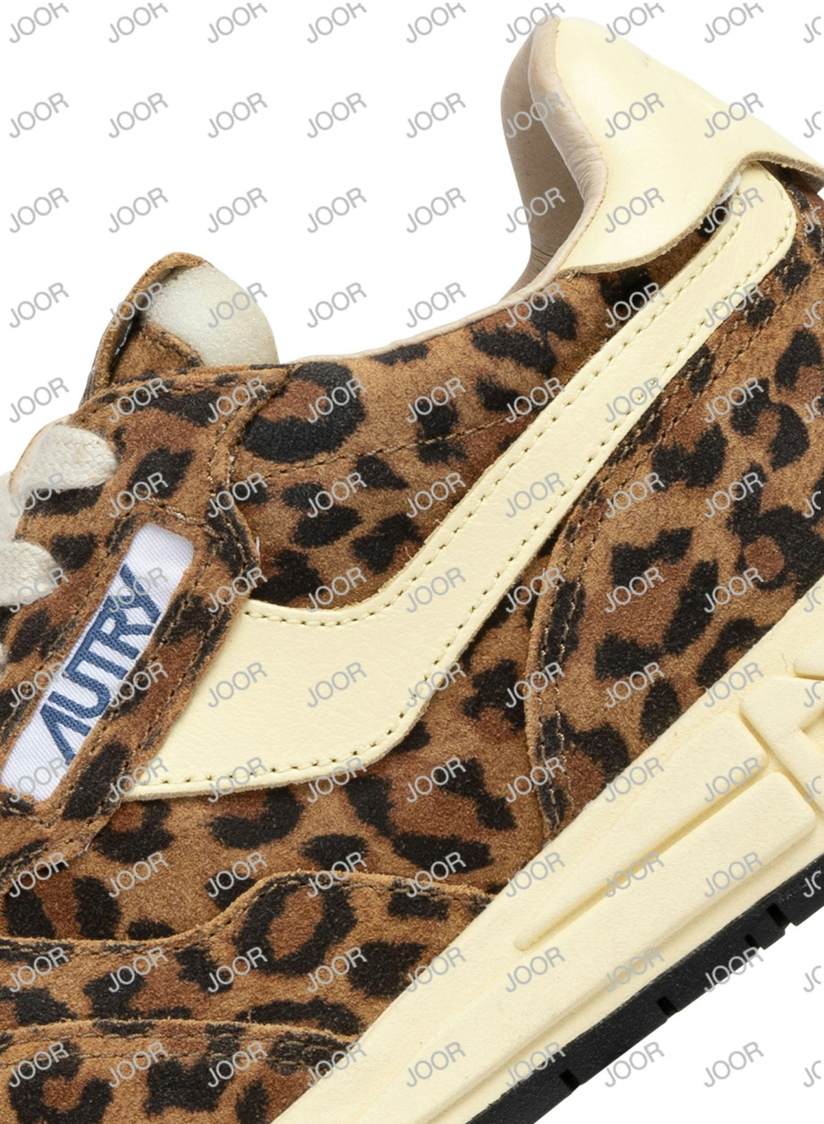 REELWIND LOW WOM UJ02 SUEDE/LEATHER LIGHT LEOPARD/RUTABAGA
