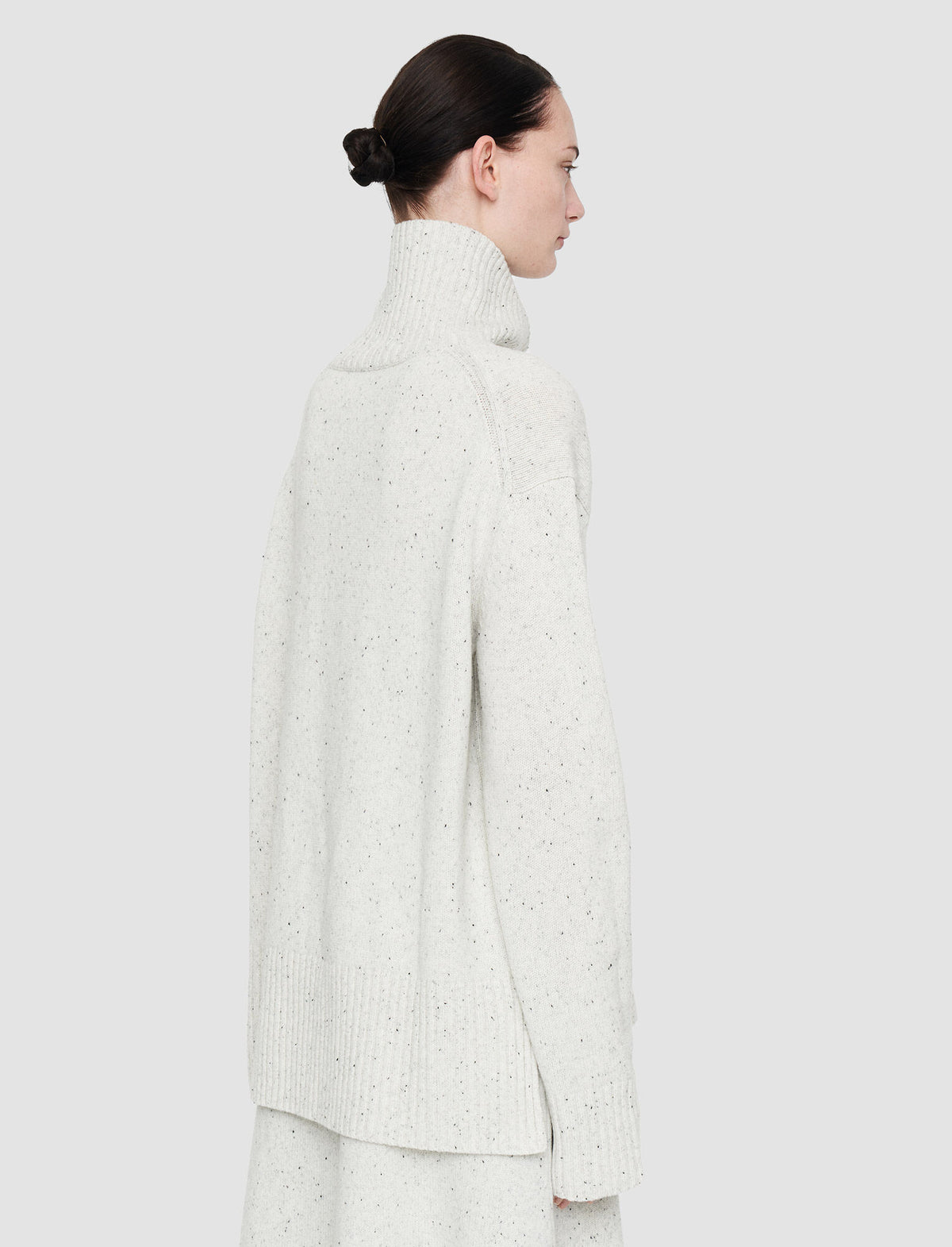 Joseph High Neck Tweed Knit