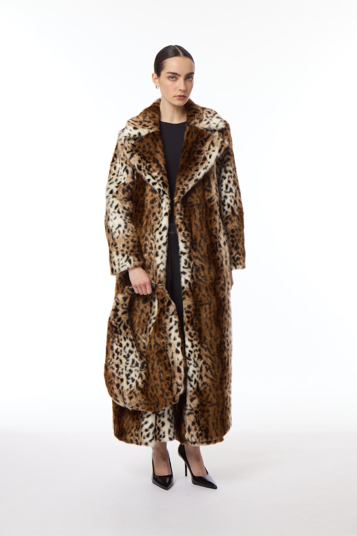 Colette Shaved Leopard Bag