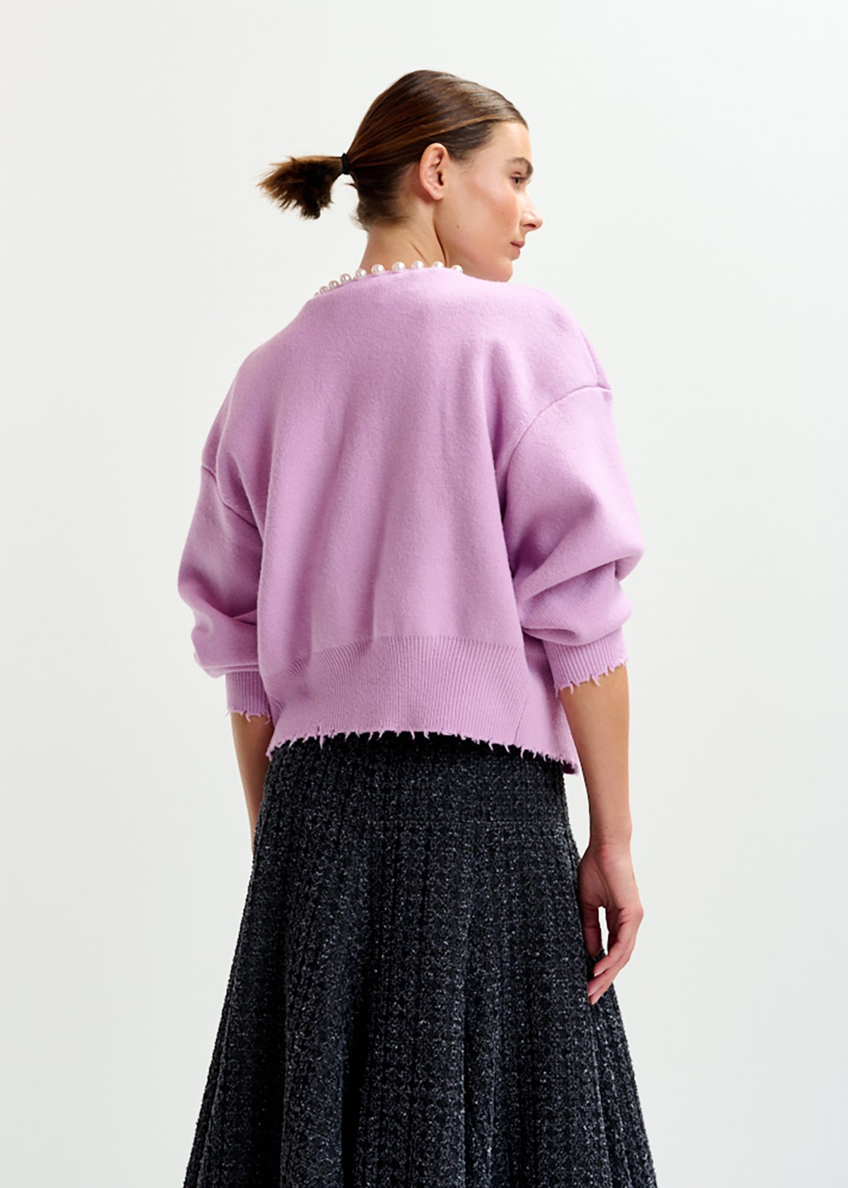 Ideas knit cardigan with beads