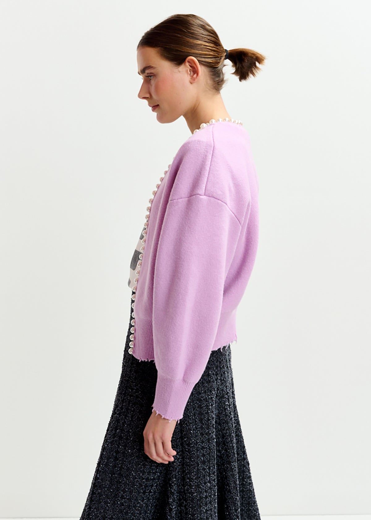 Ideas knit cardigan with beads