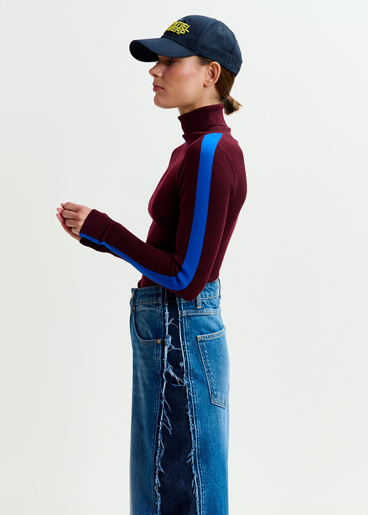 Iffort bicolour fitted pull