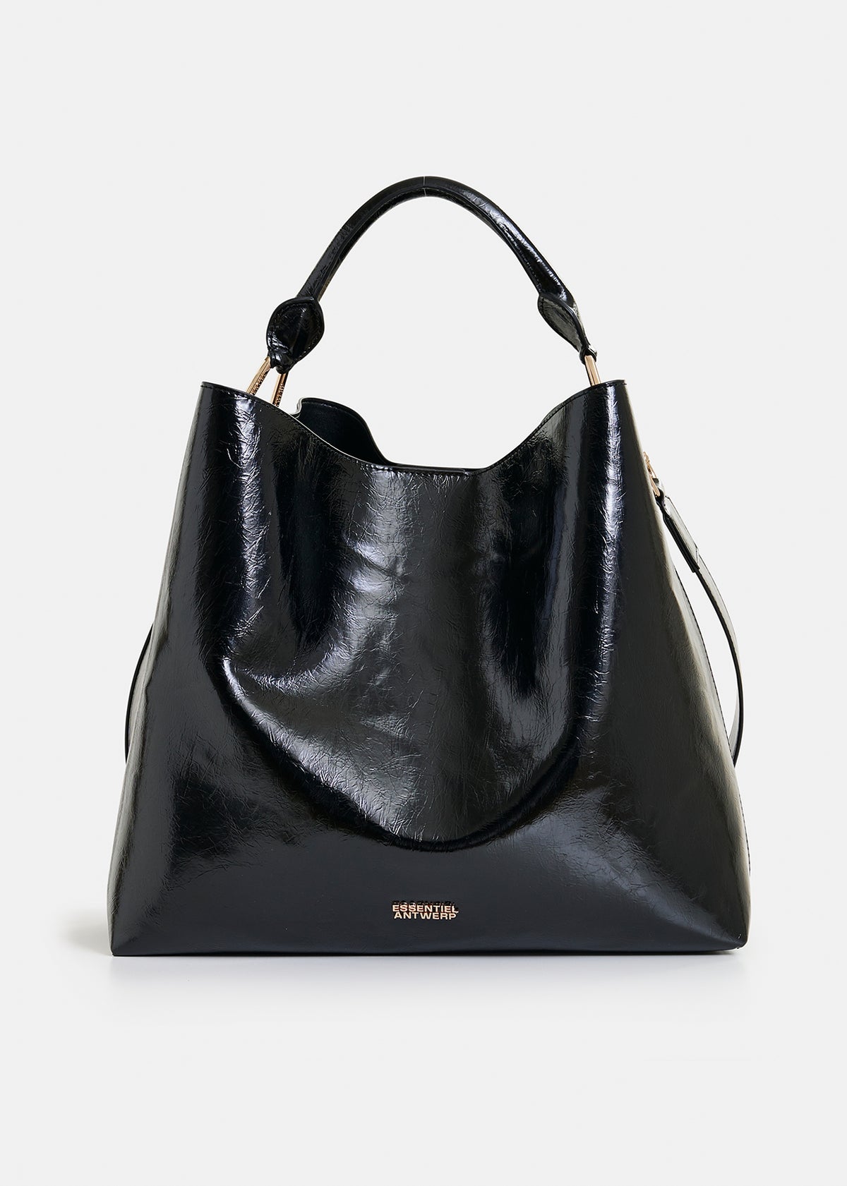 Ihurley shiny shopper bag