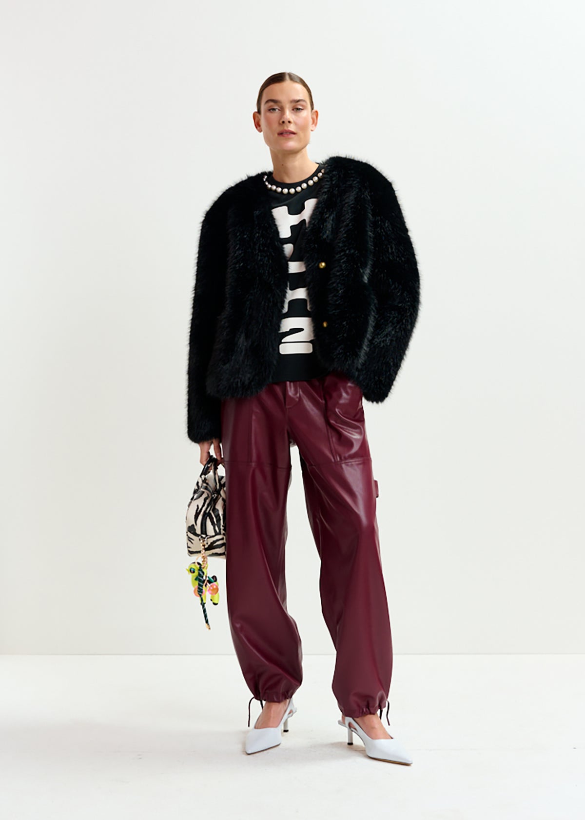 Ijacket faux fur jacket