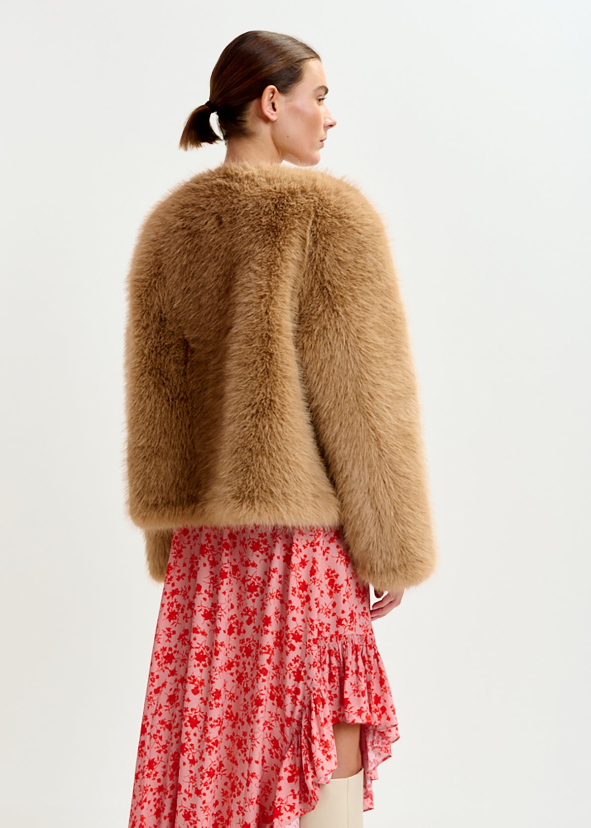 Ijacket faux fur jacket