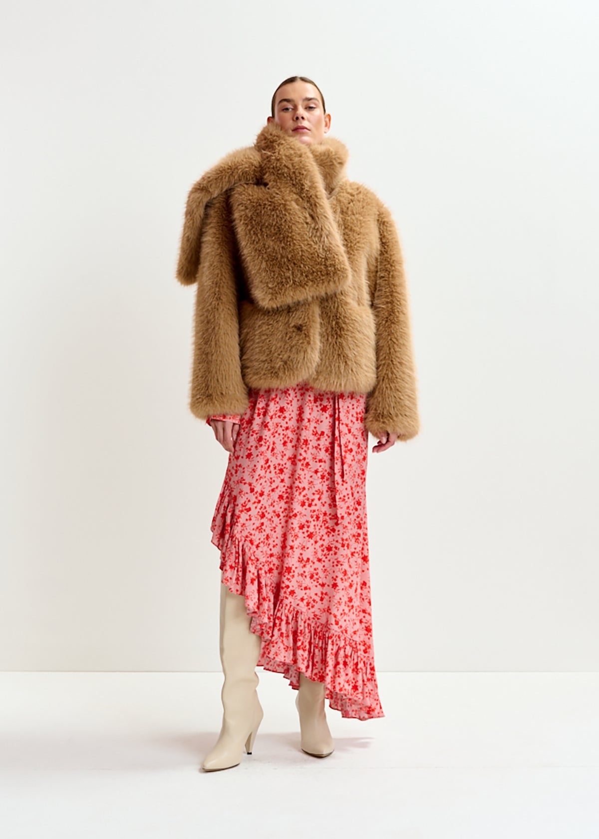 Ijacket faux fur jacket