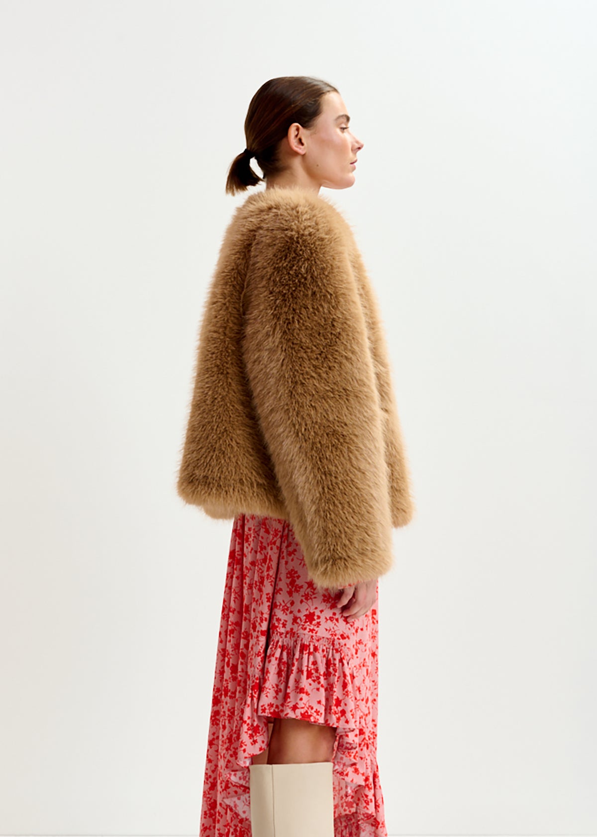 Ijacket faux fur jacket