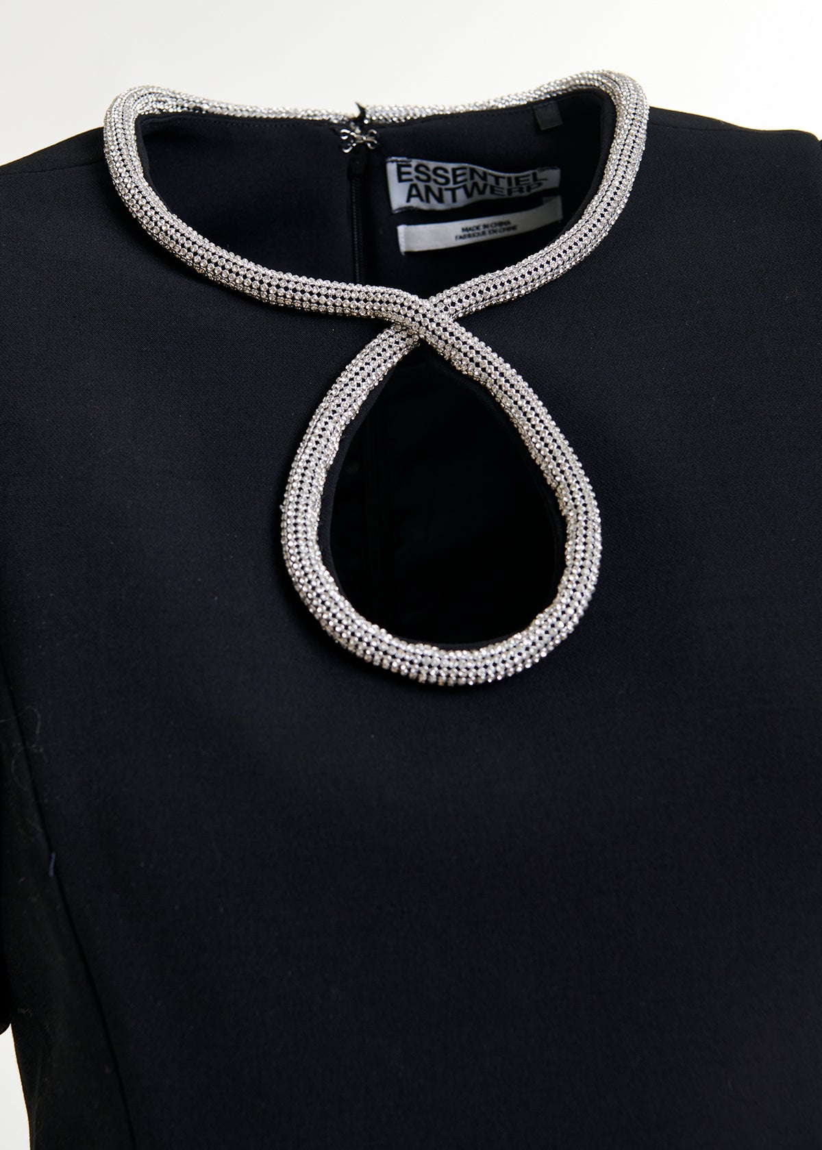 Ijingle rhinestone tape dress