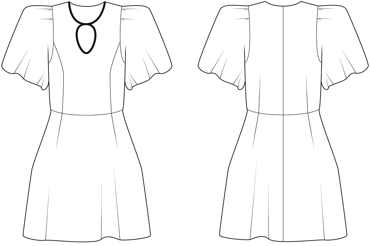 Ijingle rhinestone tape dress