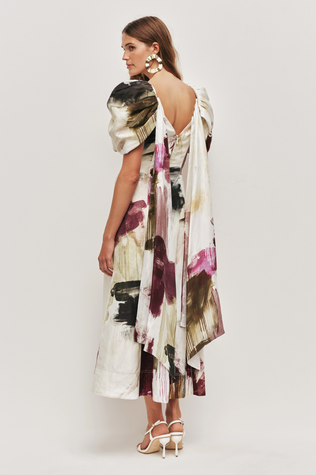 Aje Bisou Midi Dress