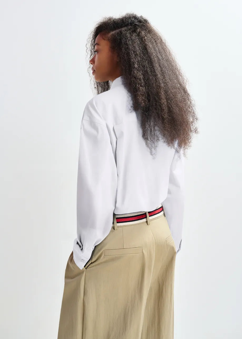 Essentiel Jambers pussy bow collar shirt