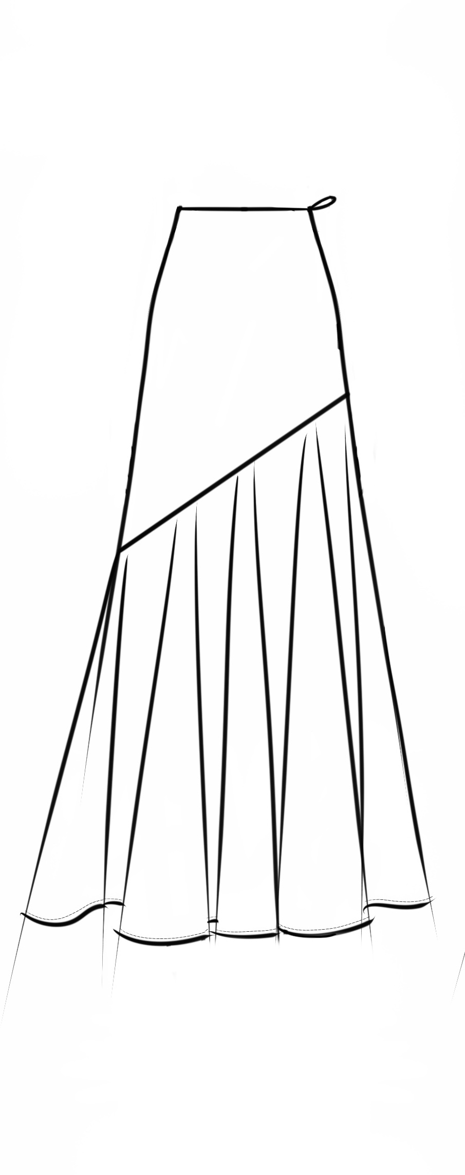 Fiona Jersey Skirt