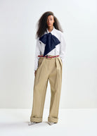 Essentiel Jambers pussy bow collar shirt