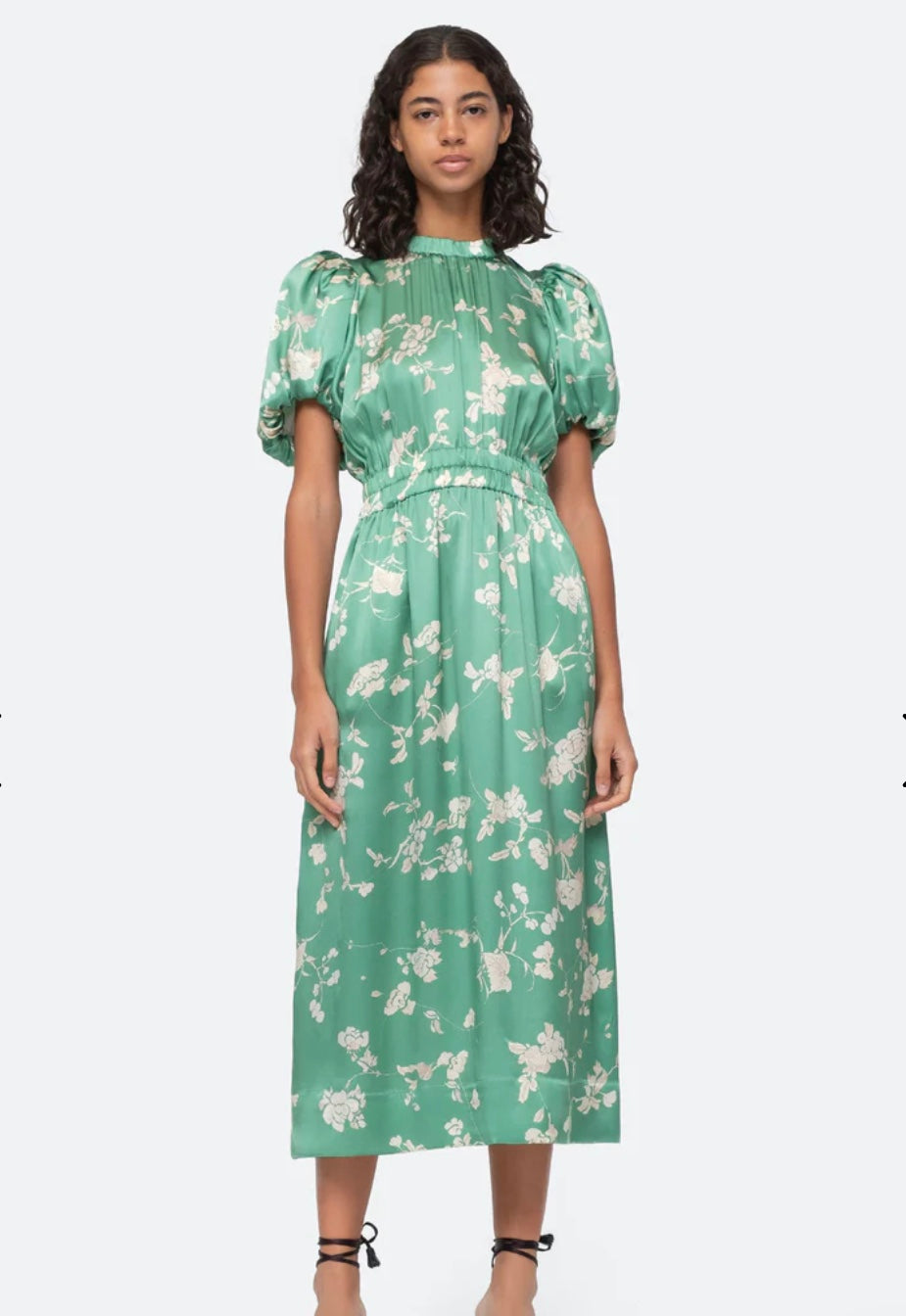 Sea New York Julian puff sleeved dress