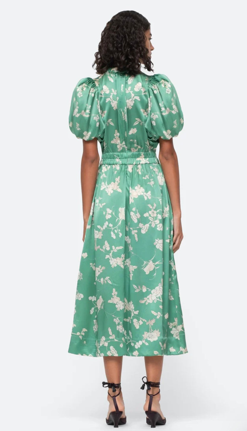 Sea New York Julian puff sleeved dress
