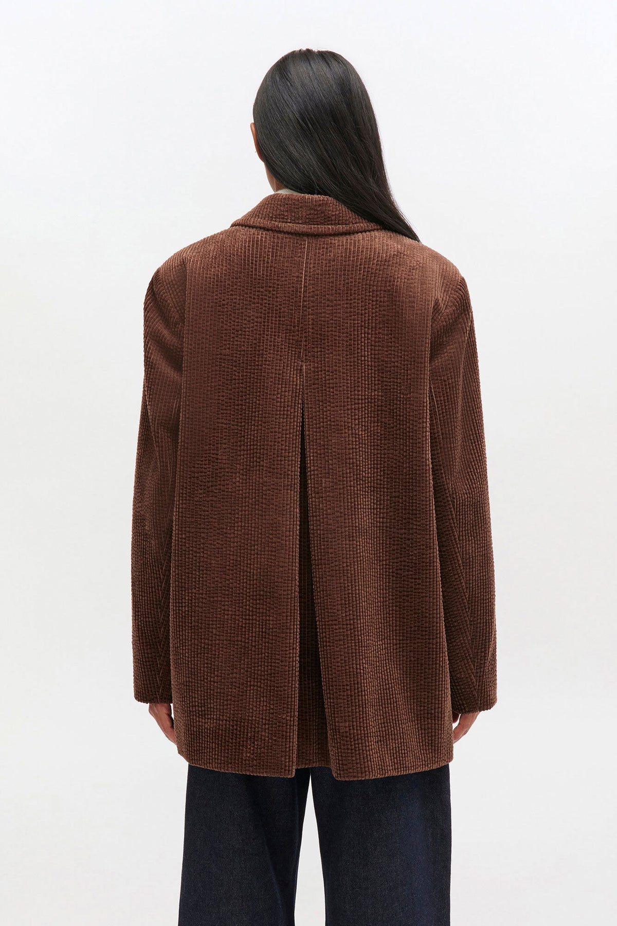 Seersucker Corduroy Blazer