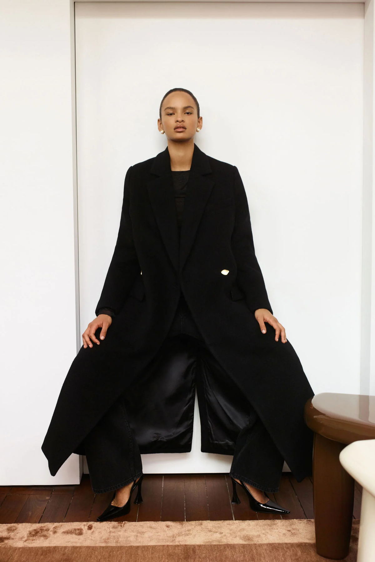 Aje Devote Wool Coat