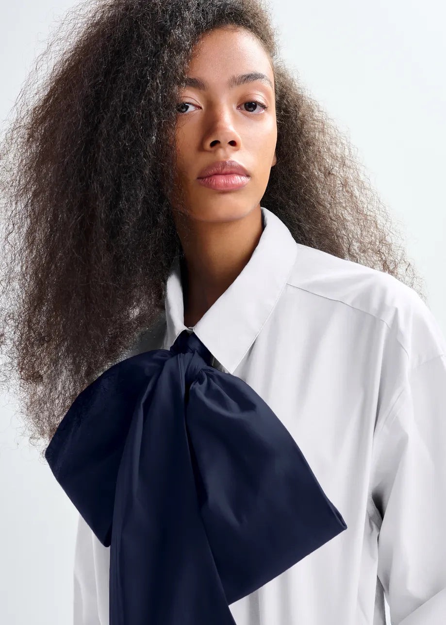 Essentiel Jambers pussy bow collar shirt
