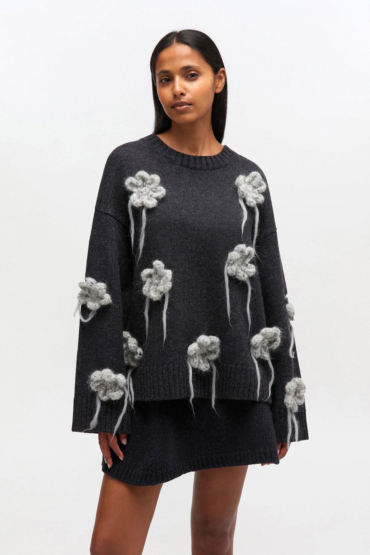 Flower Crochet Sweater