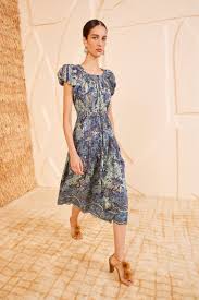 Ulla Johnson Abigail Dress. Portofino
