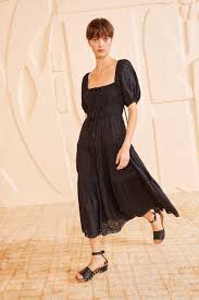 Ulla Johnson Palma Dress. Black