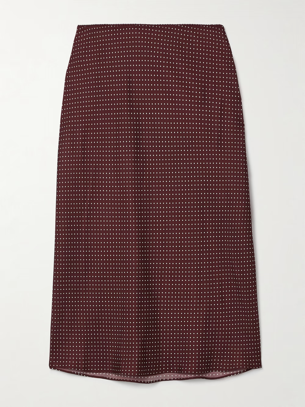 Dôen Elowette Skirt Cafe Burgundy Colette Dot