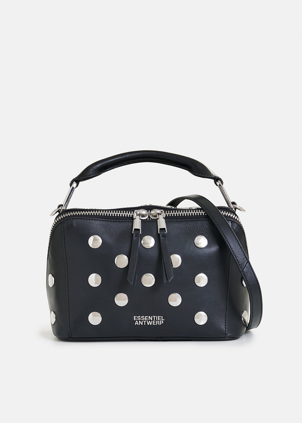 Imona leather bag with studs