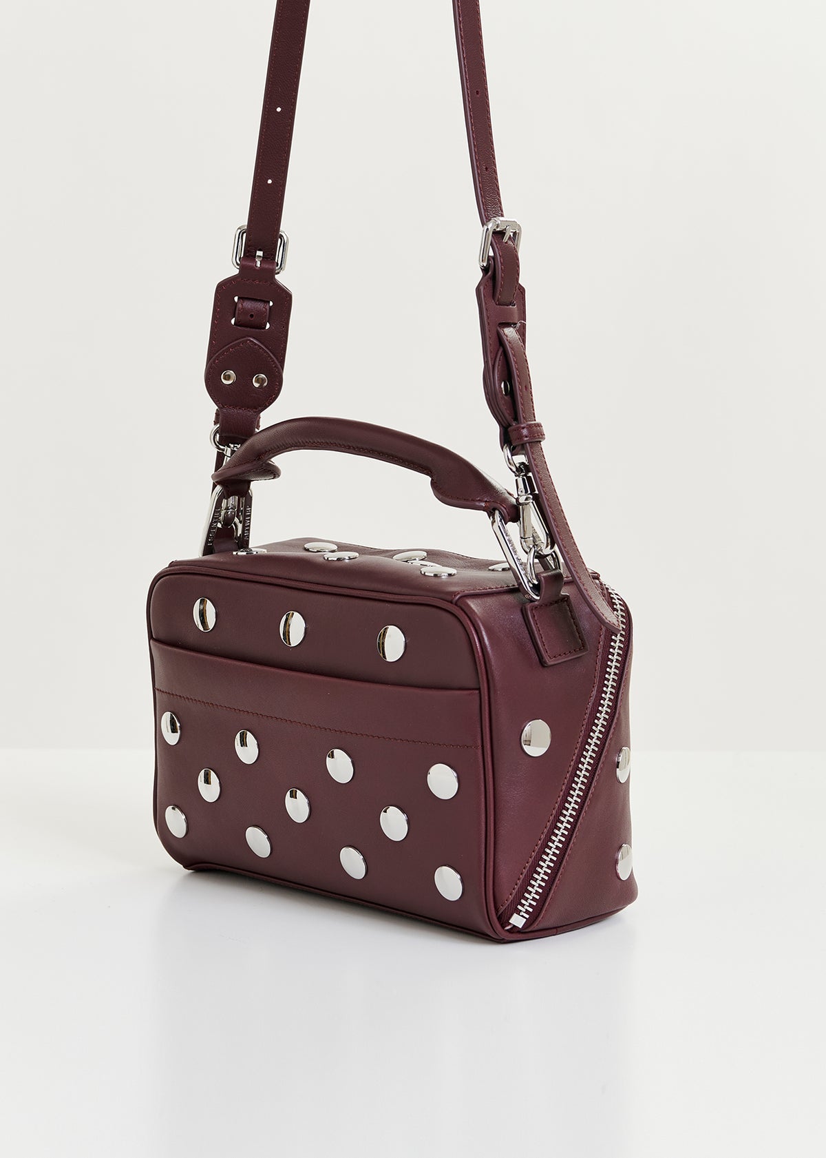 Imona leather bag with studs