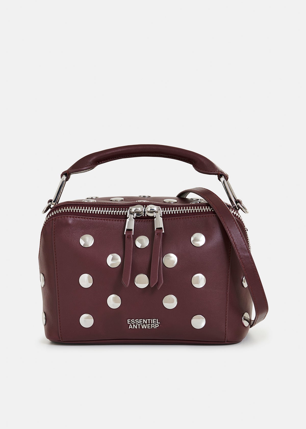 Imona leather bag with studs