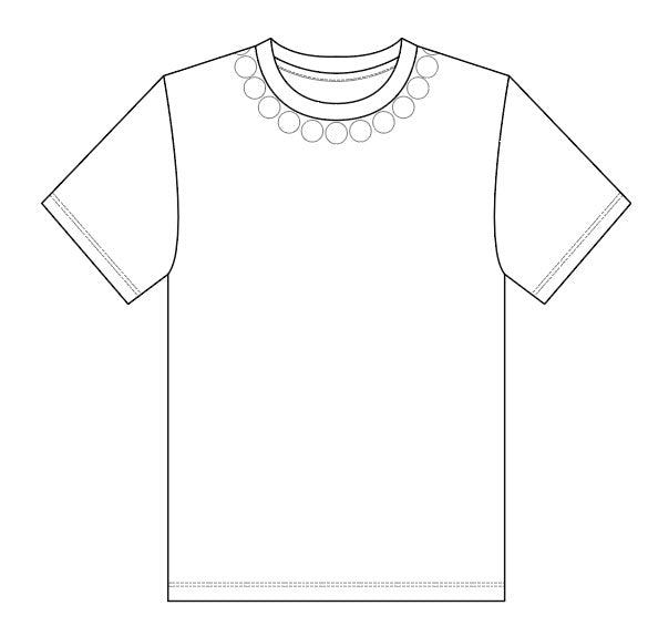 Intenso silver balls t-shirt