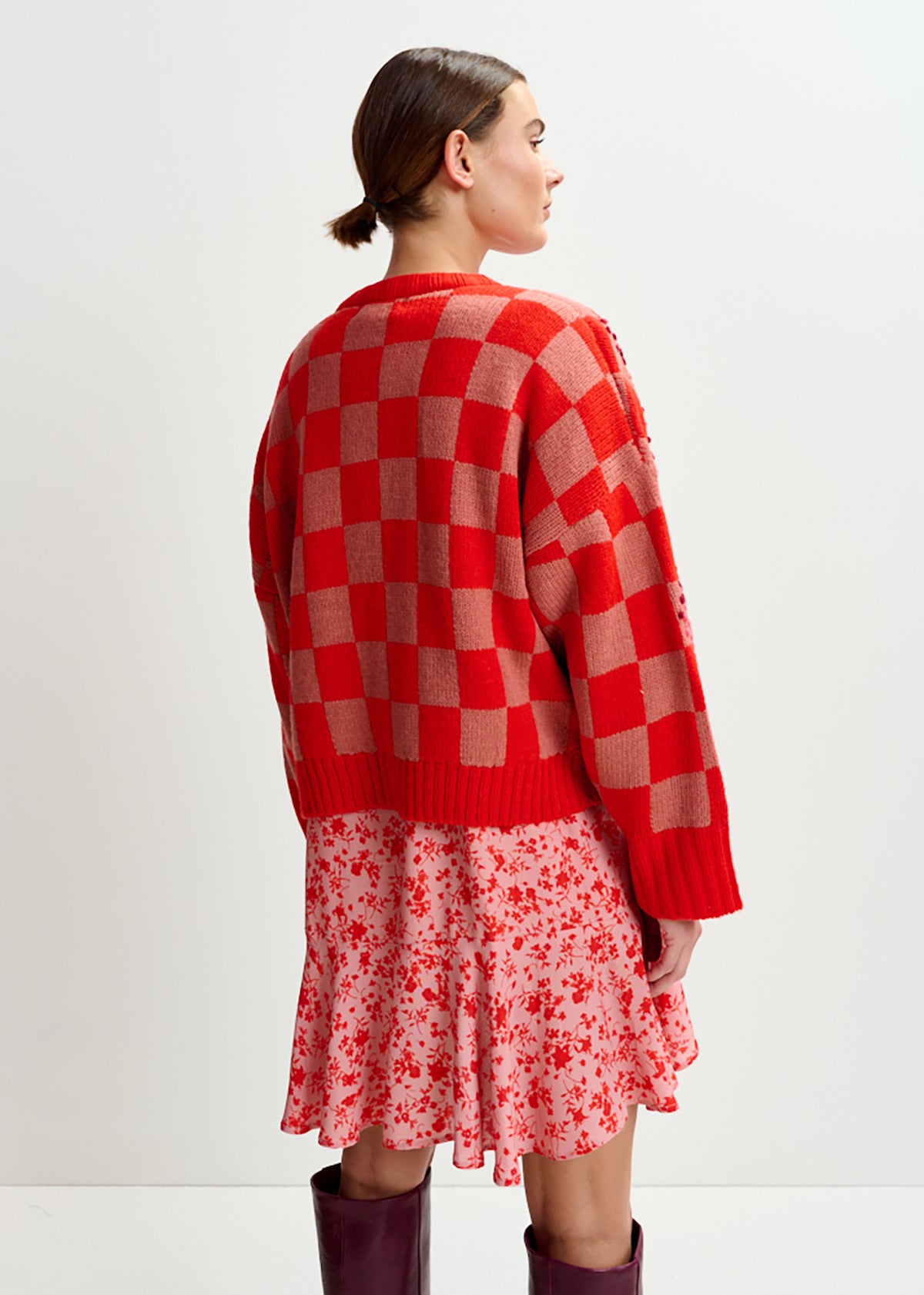 Inter embroidered pullover