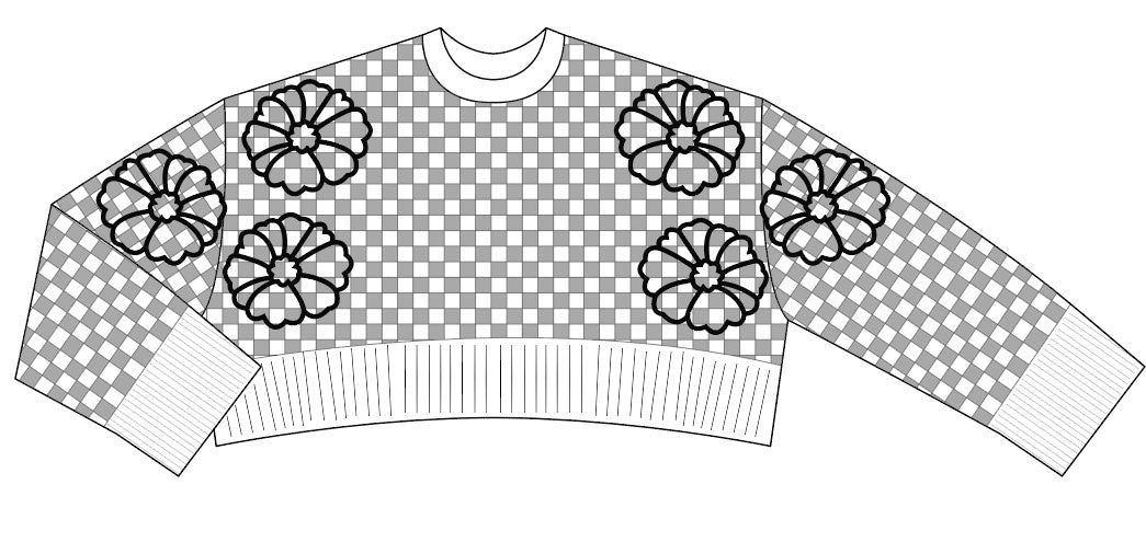 Inter embroidered pullover
