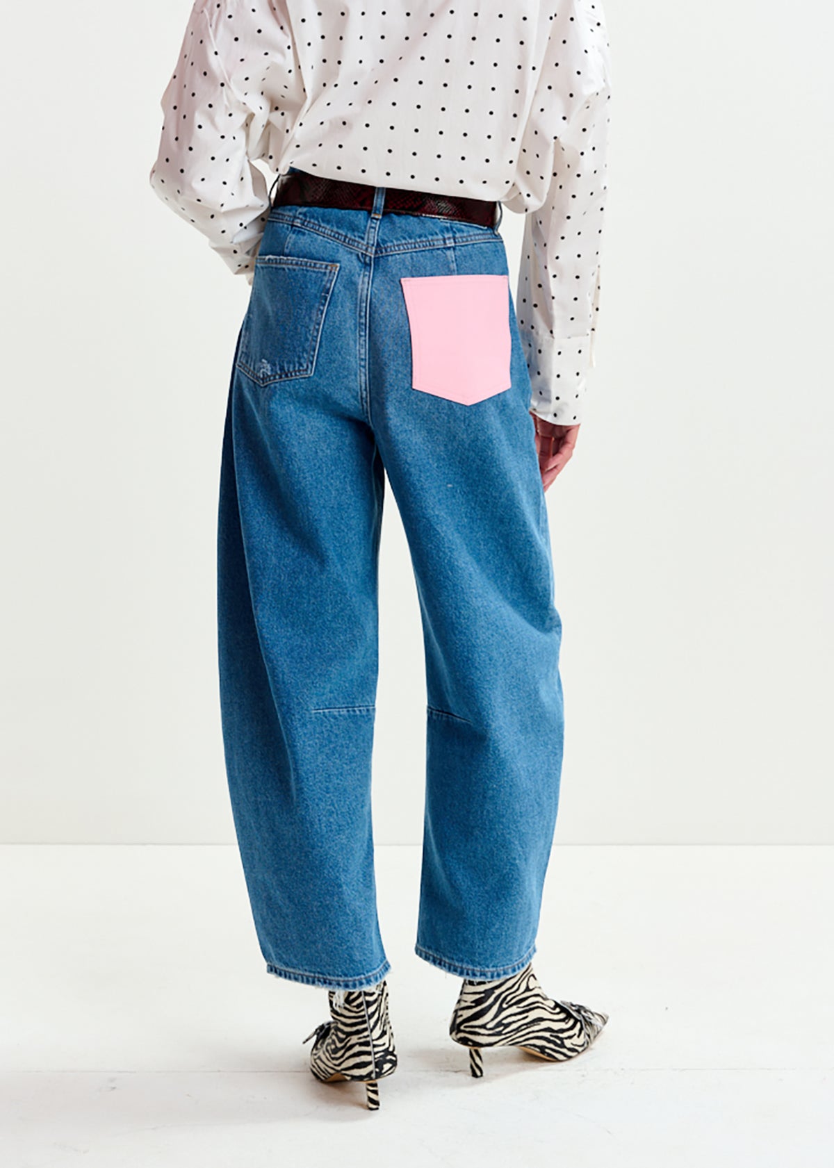 Interstellar barrel leg jeans