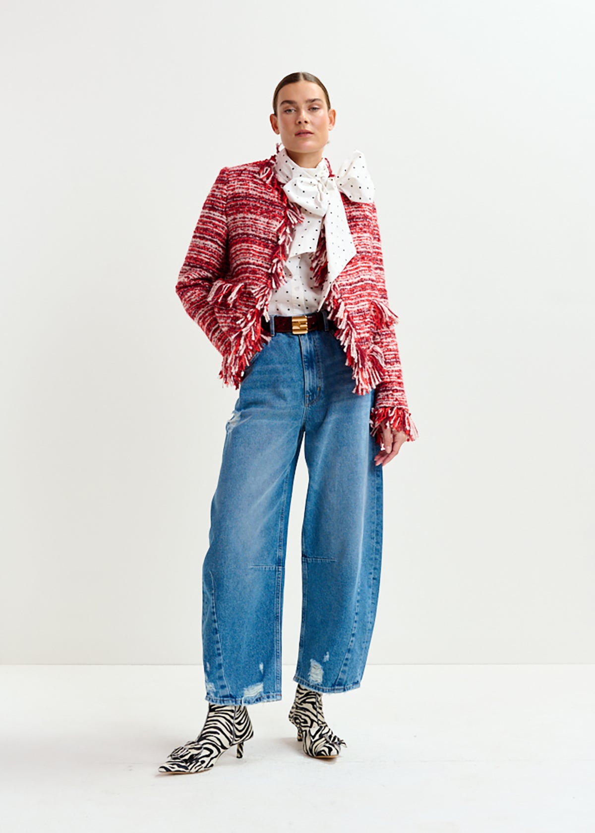 Interstellar barrel leg jeans