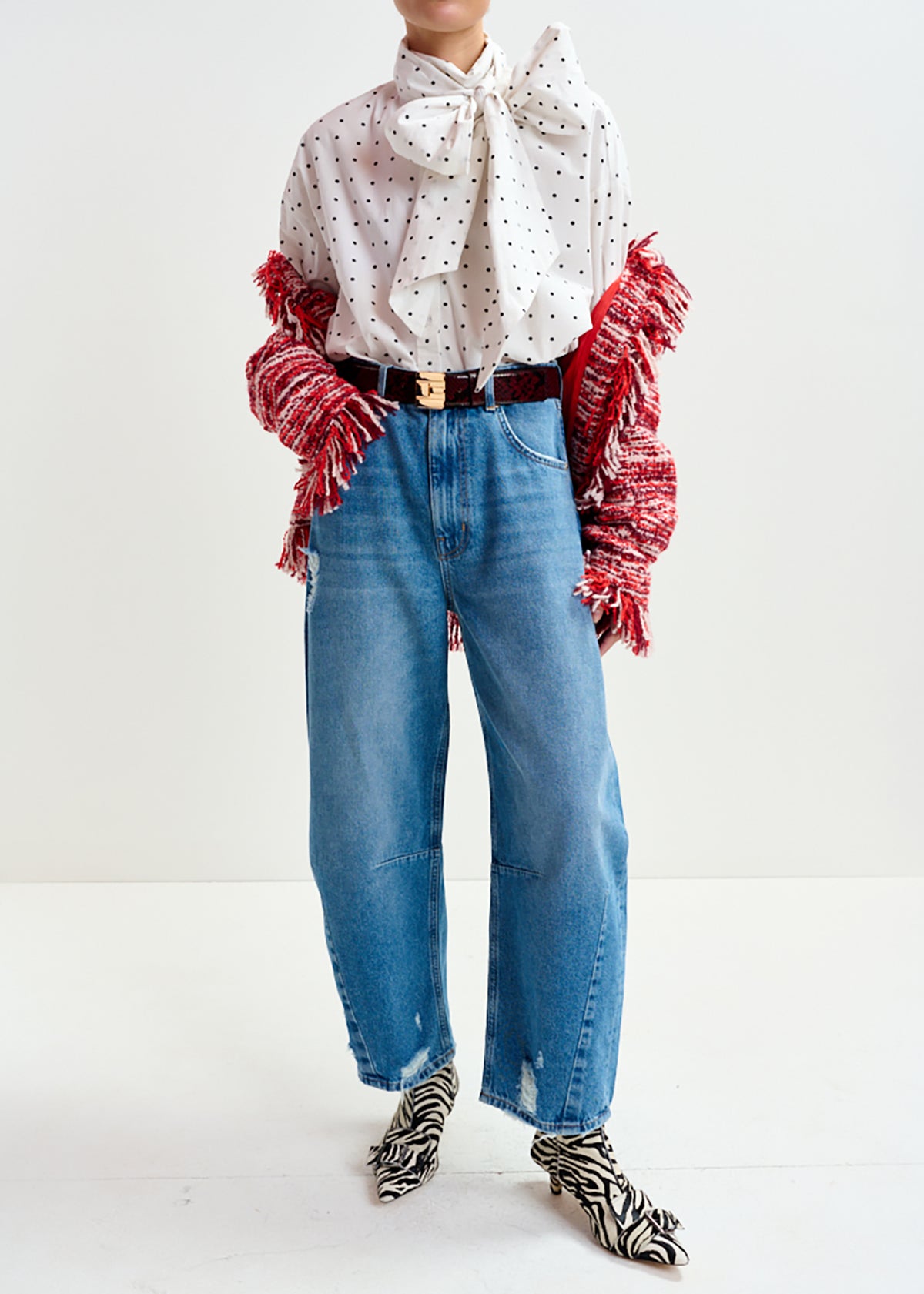 Interstellar barrel leg jeans