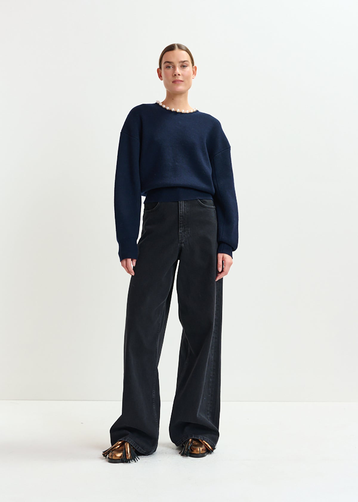 Inti pullover with beads