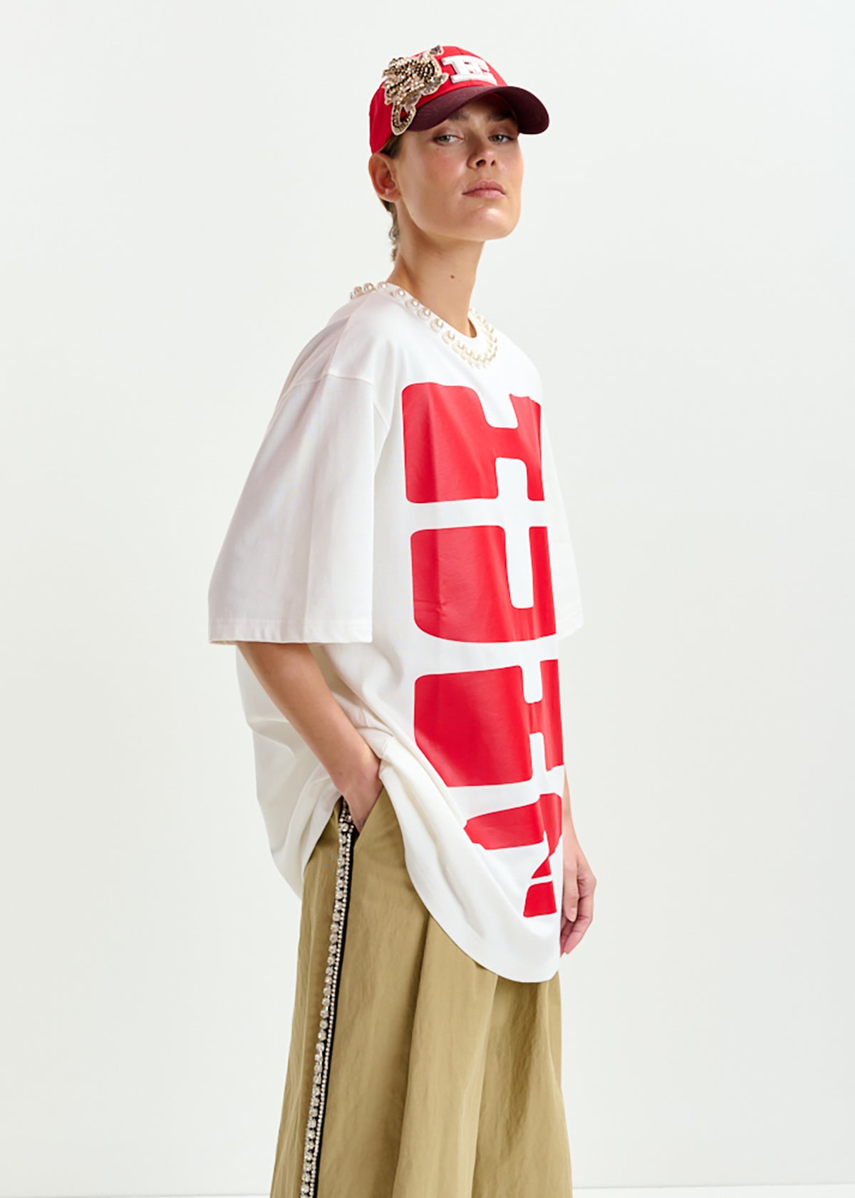 Ipop beads print t-shirt