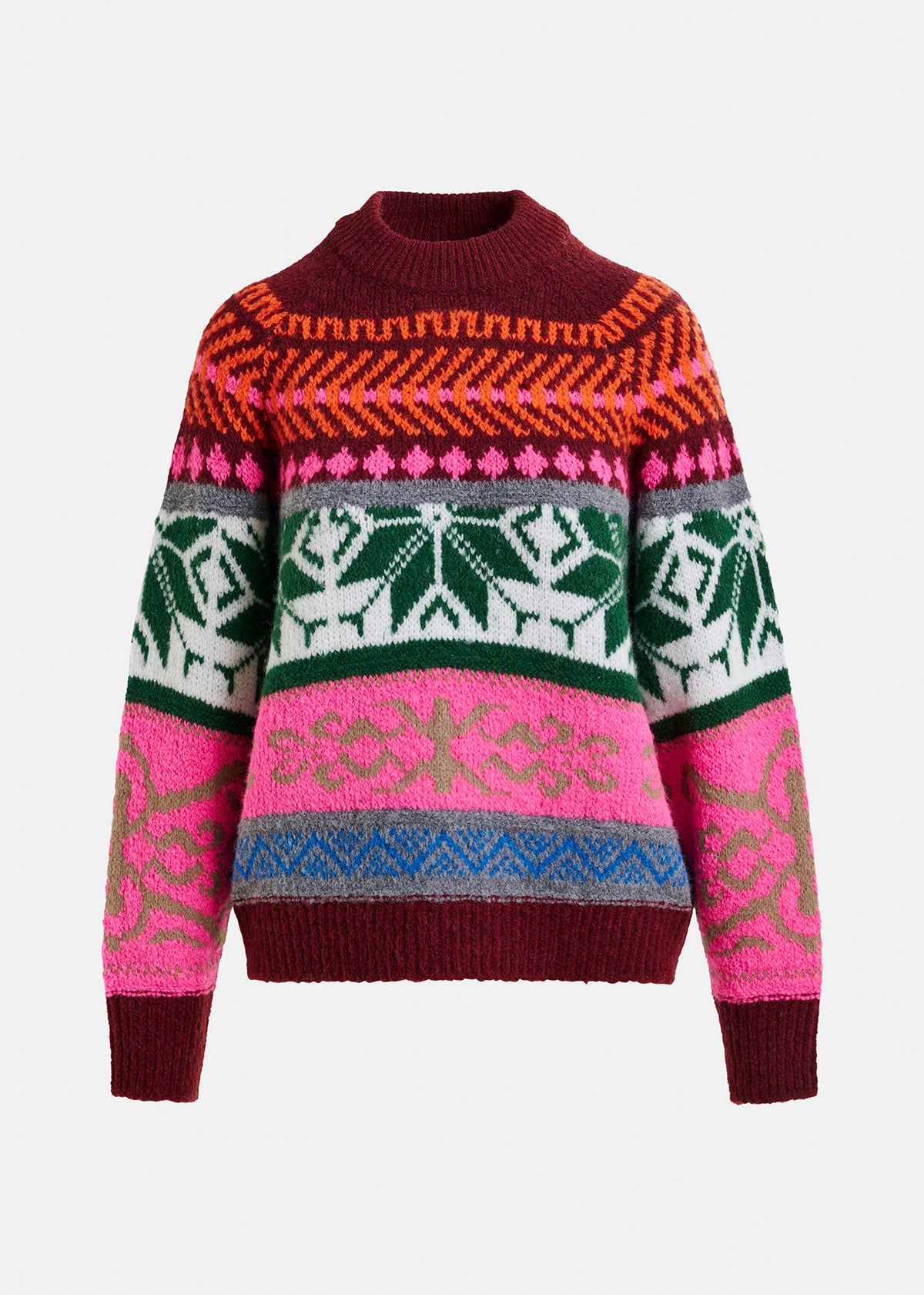 Irelando jacquard knit pull