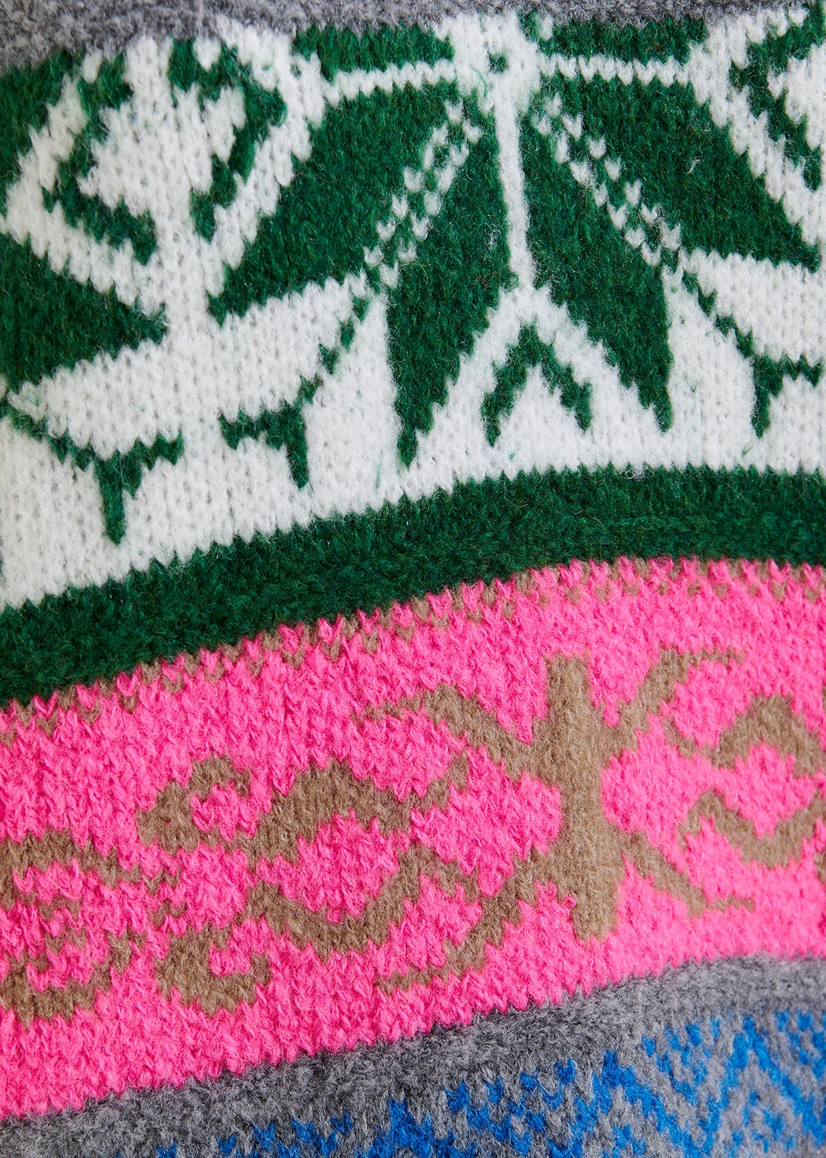 Irelando jacquard knit pull