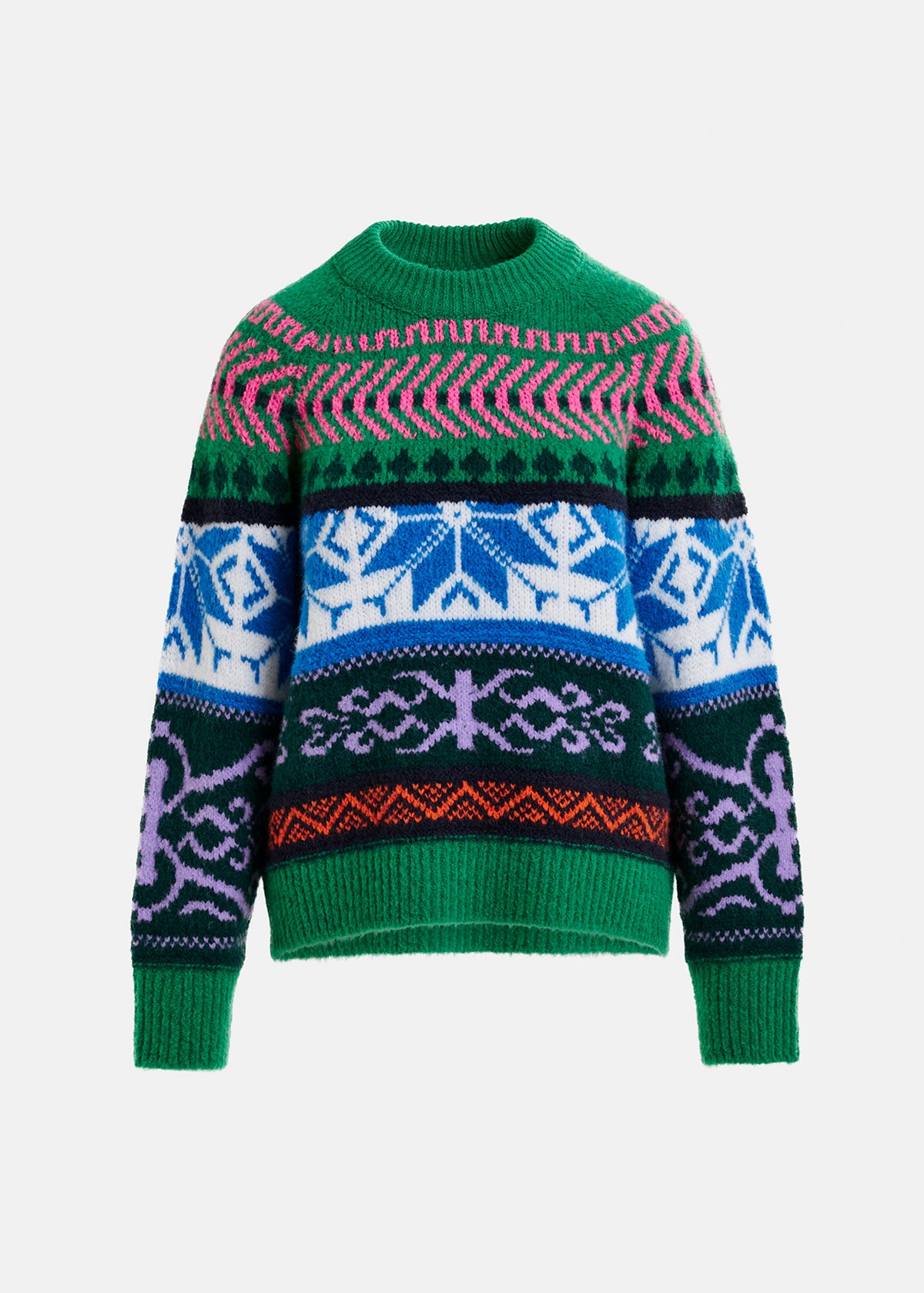 Irelando jacquard knit pull