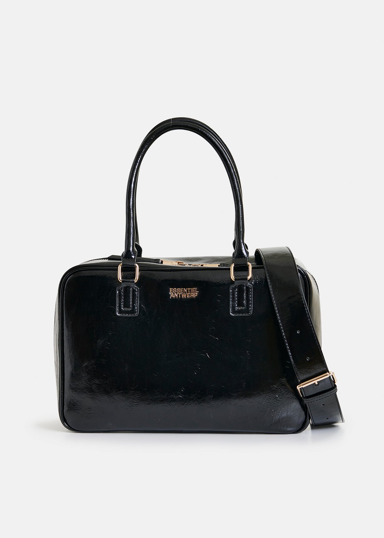 Iremy shiny zipped bag