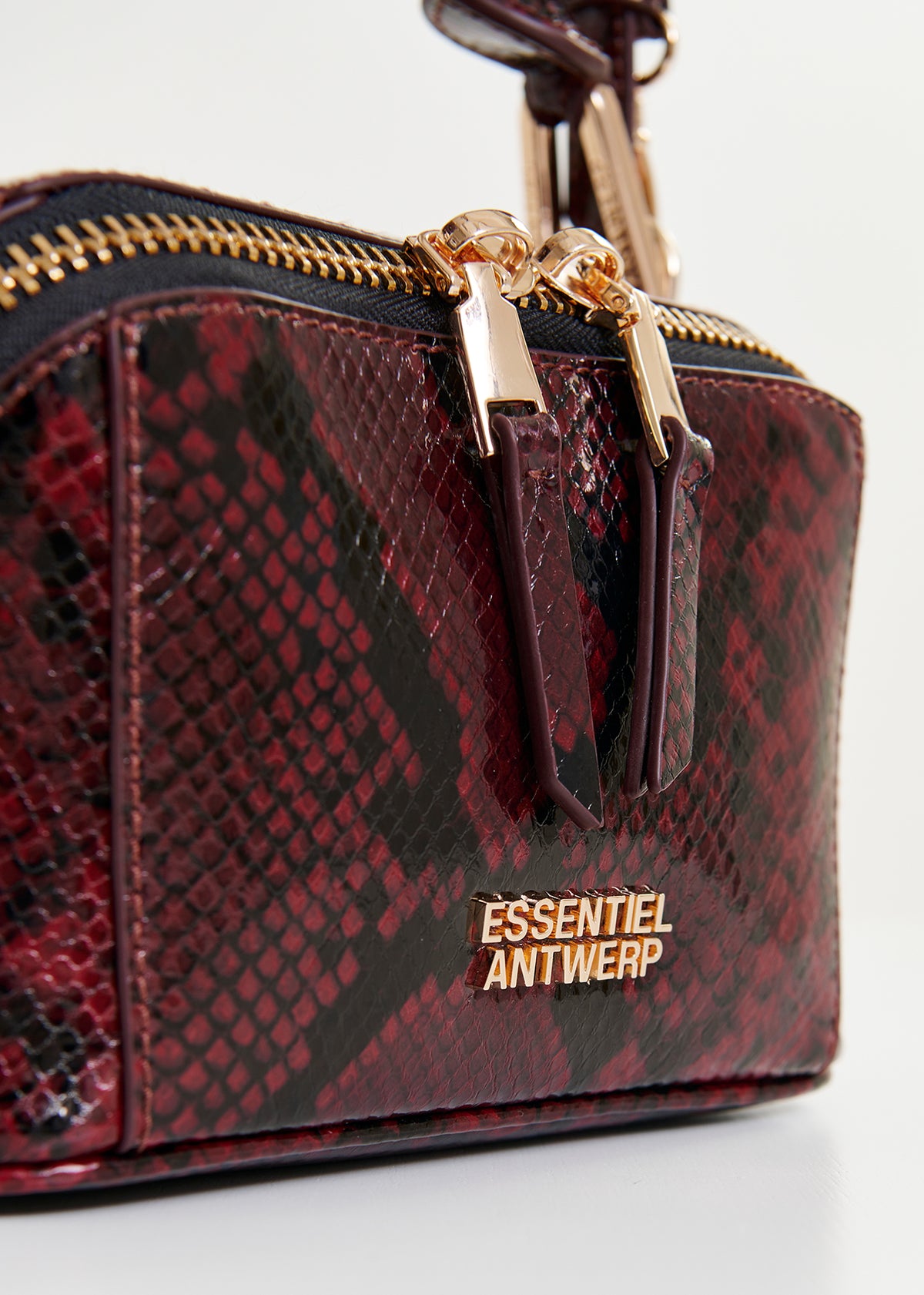 Irona leather mini bobbi bag
