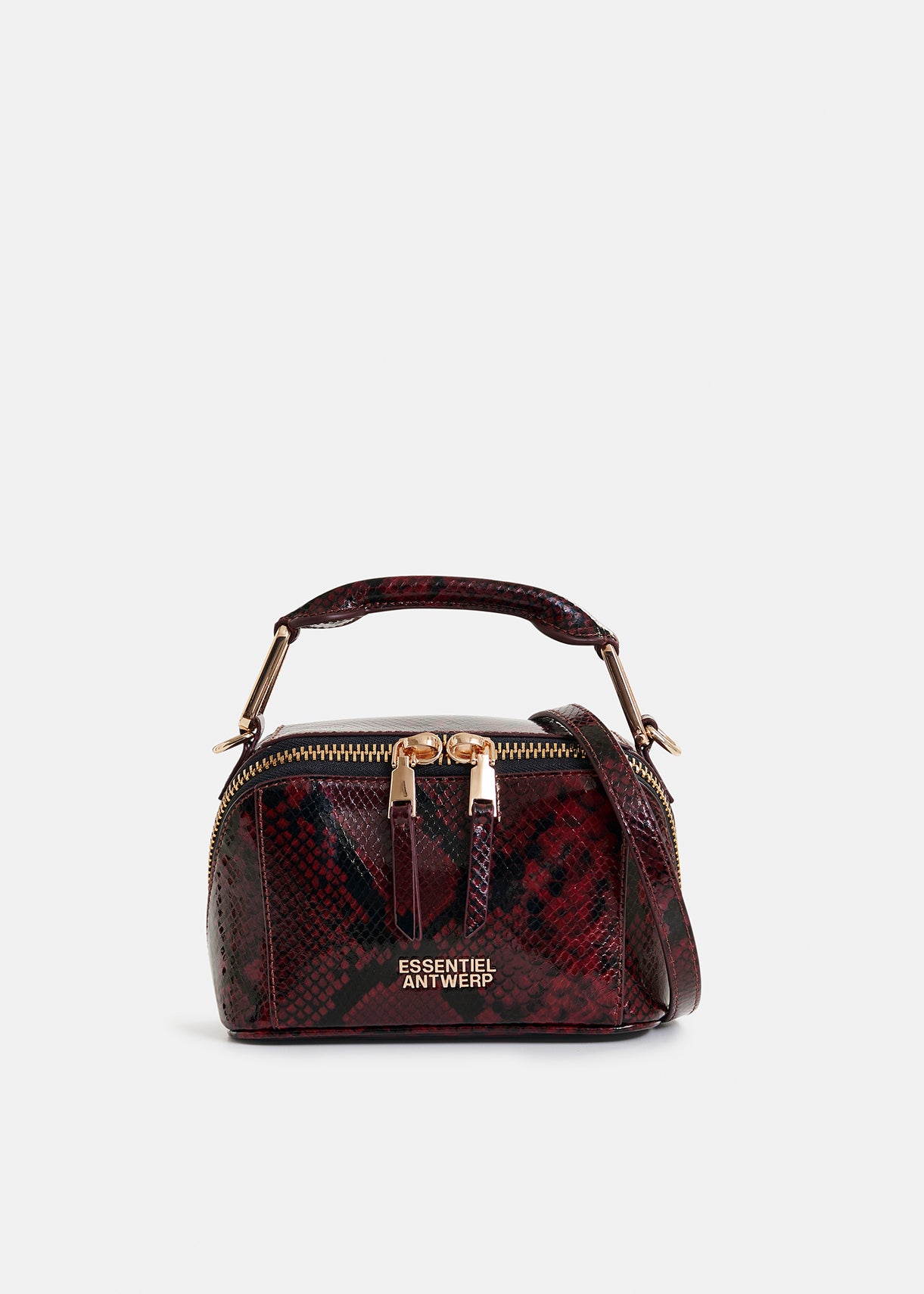 Irona leather mini bobbi bag