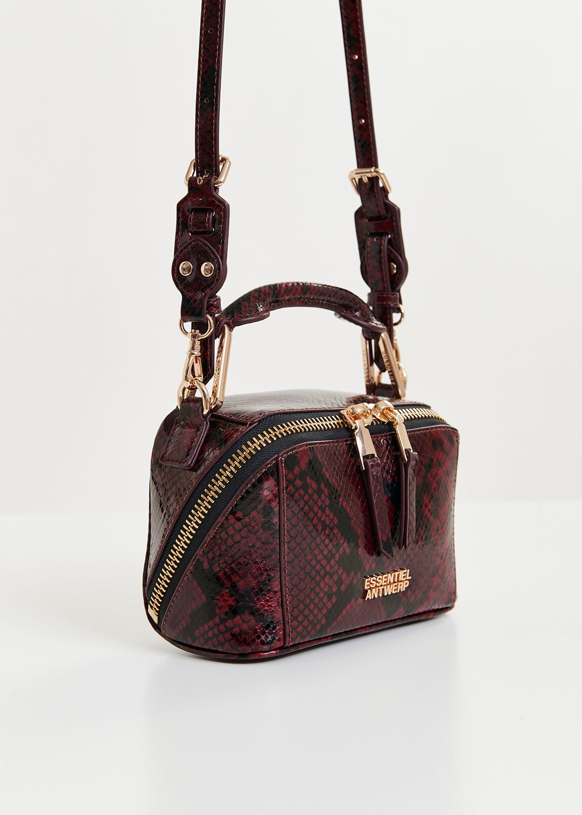 Irona leather mini bobbi bag