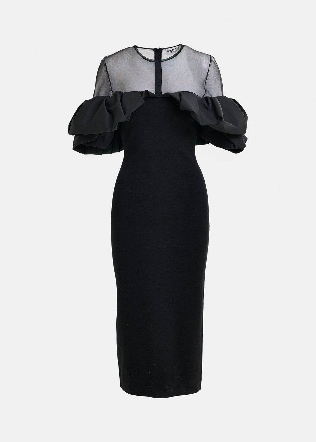 Isatis fitted knit dress