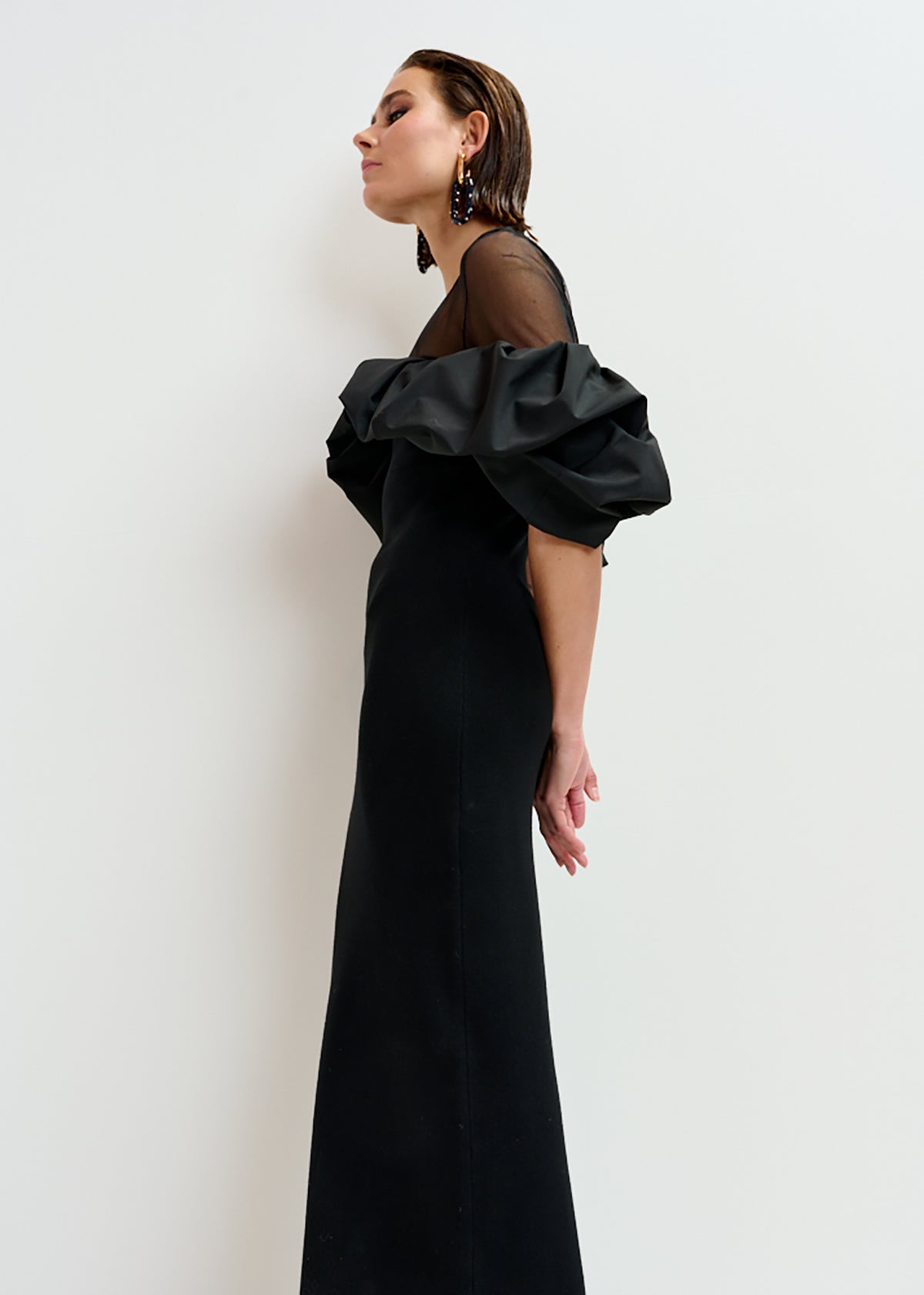 Isatis fitted knit dress