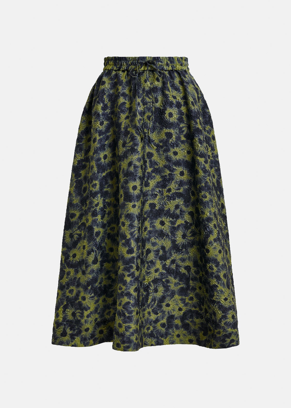 Isebel elasticated midi skirt