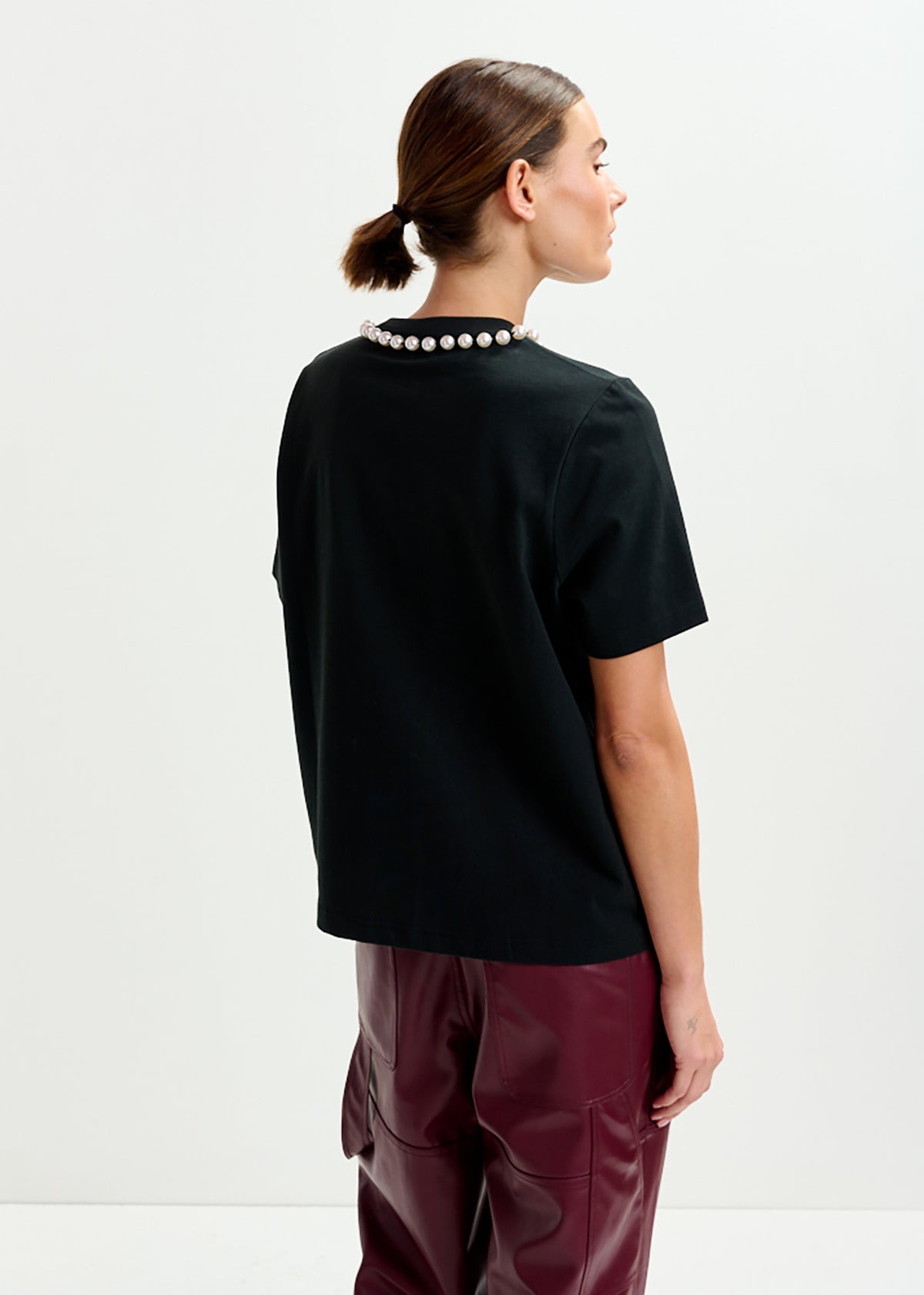 Isos beads print t-shirt